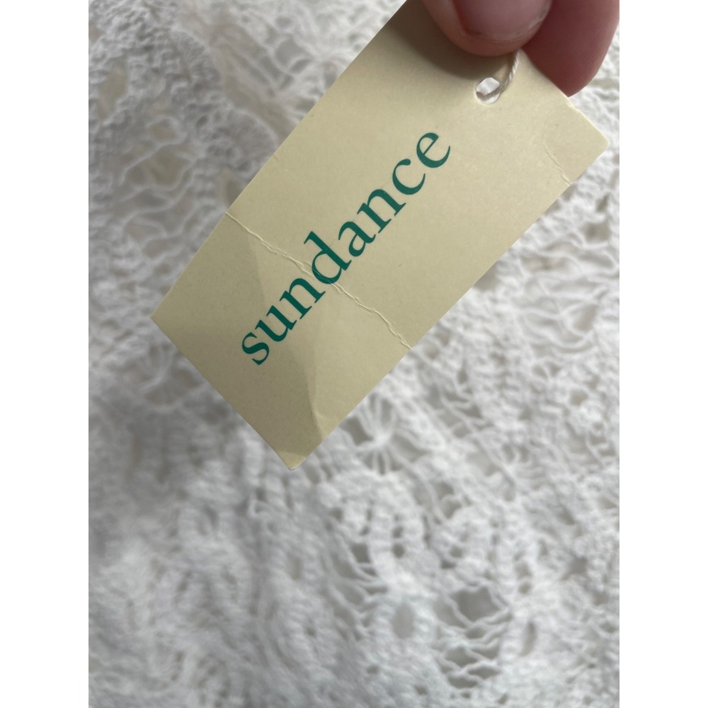 Sundance‎ Tank Top Womens Small White Khloe Crochet Lace Sleeveless Summer NWT - Picture 11 of 13